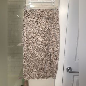 MIDI Cheetah Print Abercrombie Skirt